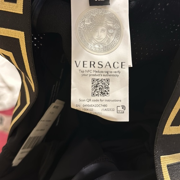 Greca leggings Gianni Versace NWT - Picture 9 of 12